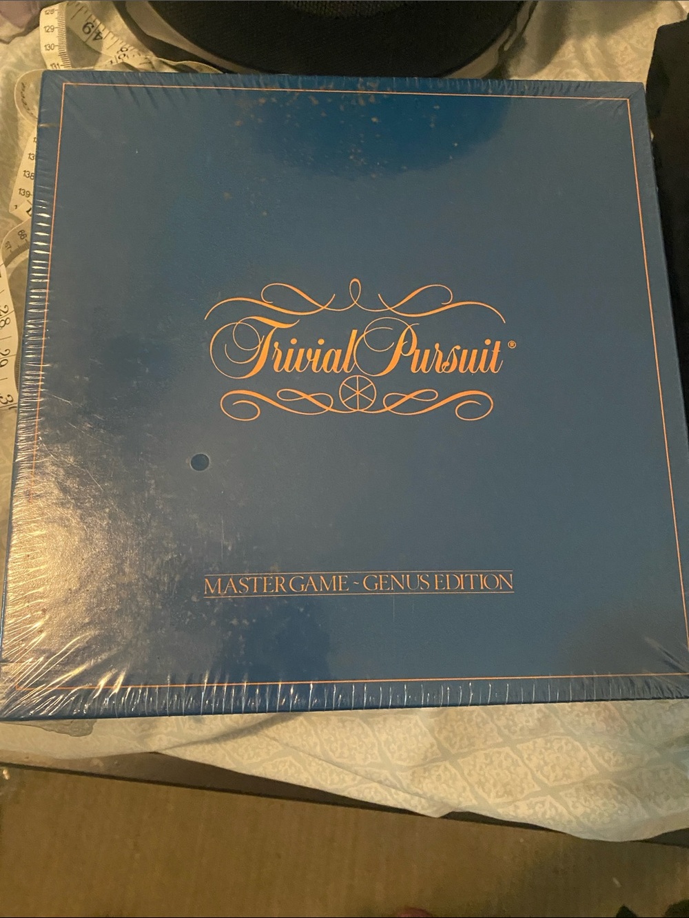 Vintage factory sealed 1981 Trivial Pursuit Master Game Genus Edition - Blue